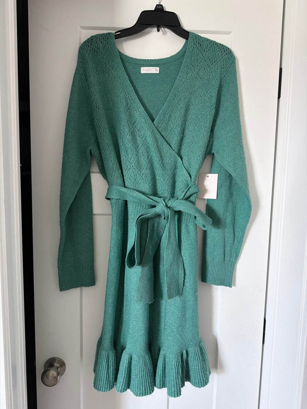 NWT Faux Wrap Sweater Dress XXL